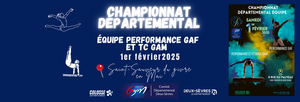 Championnat Départemental par équipe performance GAF et Toutes Catégories GAM
